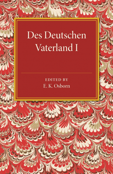 Des Deutschen Vaterland