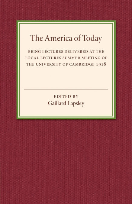 The America of Today