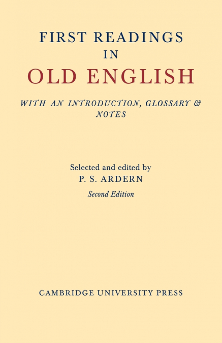 First Readings in Old English