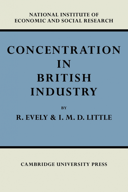 Concentration in British Industry