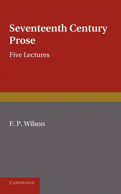 Seventeenth Century Prose