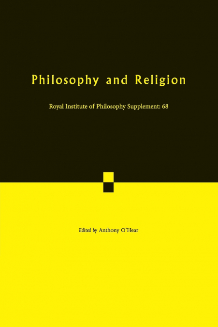 Philosophy and Religion