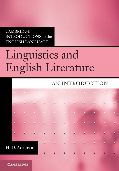 Linguistics and English Literature
