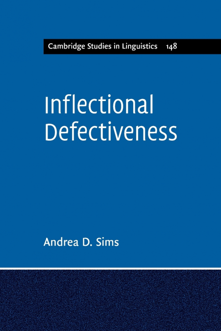 Inflectional Defectiveness