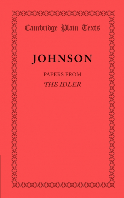 Papers from the Idler