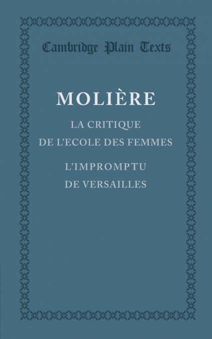 La Critique de L’Ecole Des Femmes
