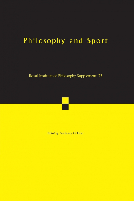 Philosophy and Sport