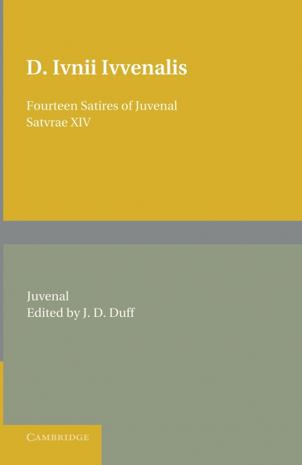Fourteen Satires of Juvenal
