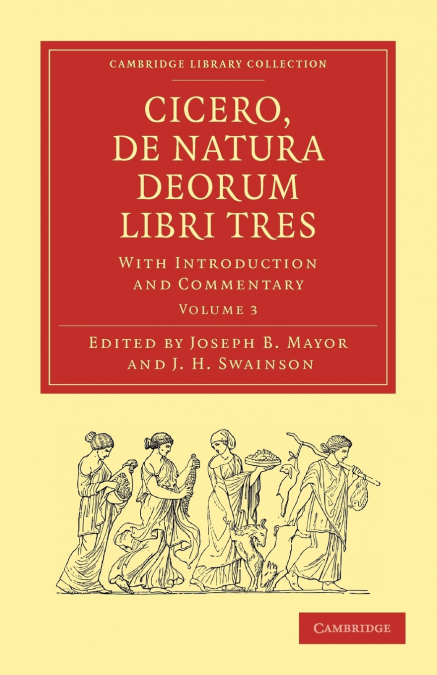 Cicero, de Natura Deorum Libri Tres
