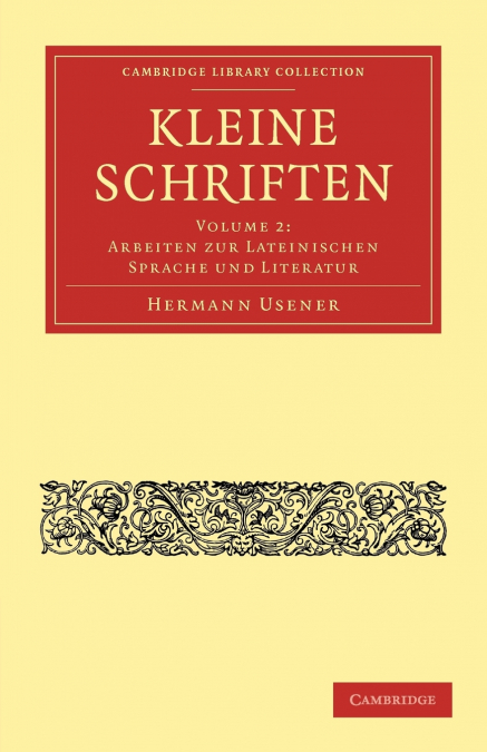 Kleine Schriften - Volume 2
