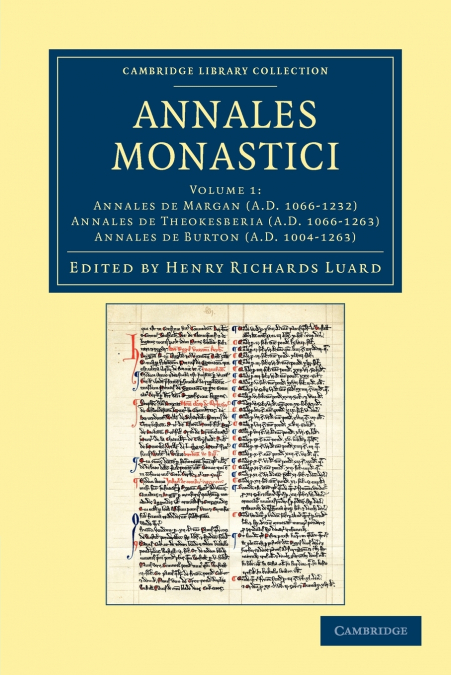 Annales Monastici - Volume 1