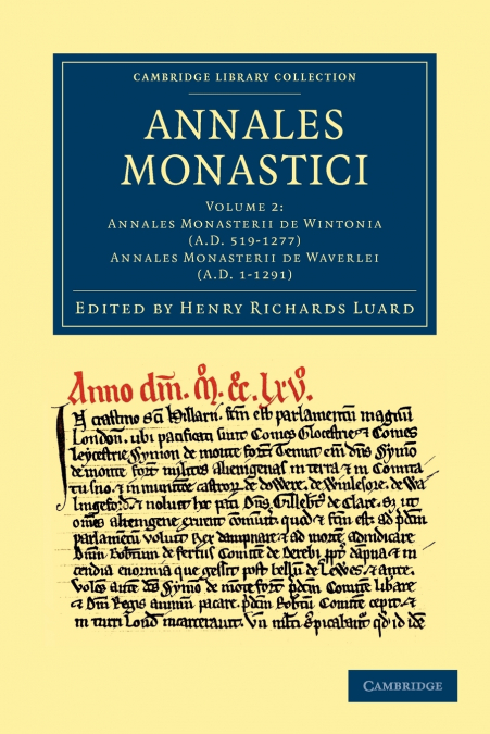 Annales Monastici - Volume 2