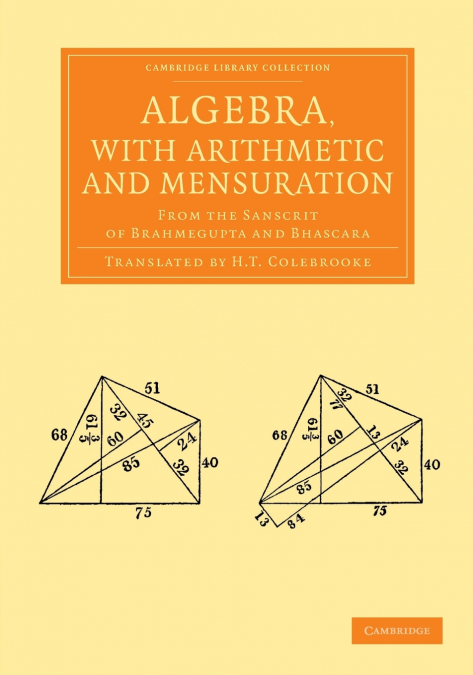 Algebra, with Arithmetic and Mensuration