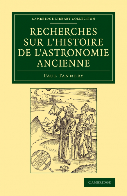 Recherches sur l’histoire de l’astronomie             ancienne