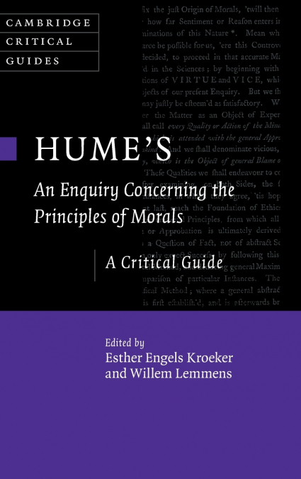 Hume’s An Enquiry Concerning the Principles of Morals