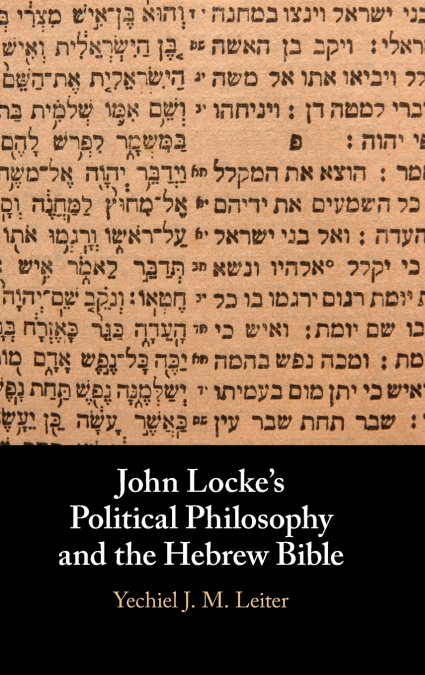 John Locke’s Political Philosophy and the Hebrew Bible