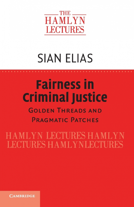 Fairness in Criminal Justice