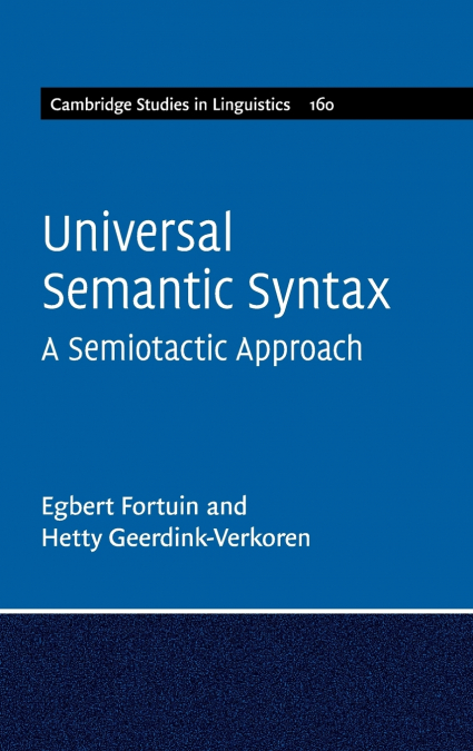 Universal Semantic Syntax
