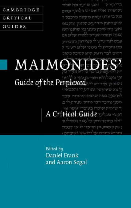 Maimonides’ Guide of the Perplexed