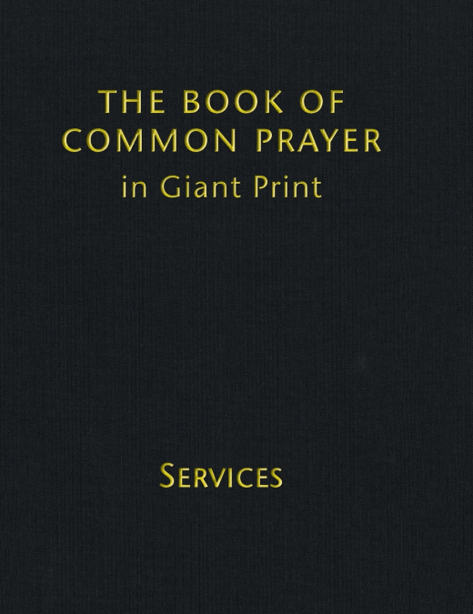 Book Of Common Prayer Large Print, CP800