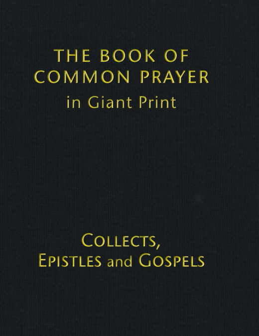 Book Of Common Prayer Large Print, CP800