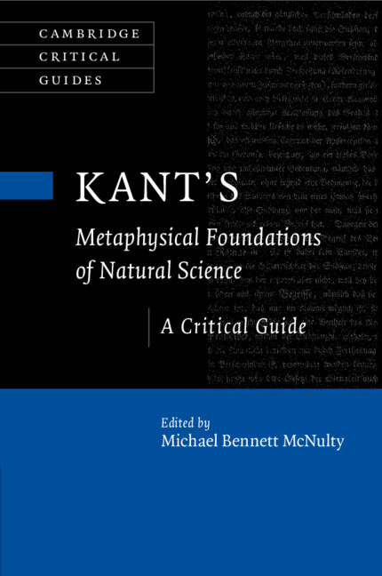 Kant’s Metaphysical Foundations of Natural Science
