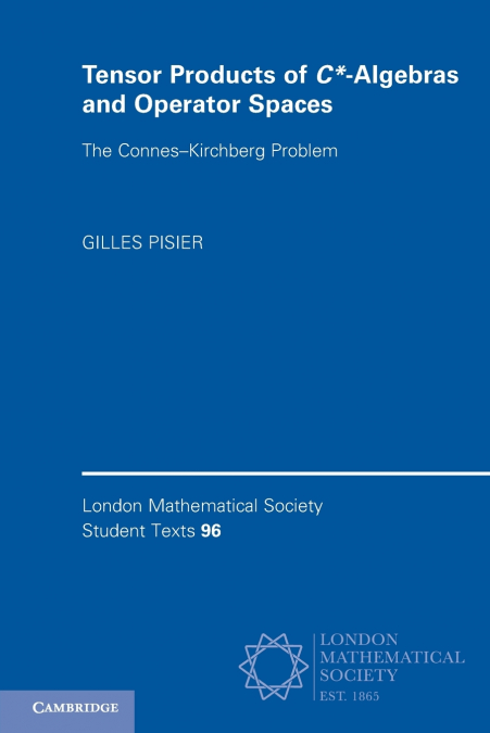 Tensor Products of C*-Algebras and Operator Spaces