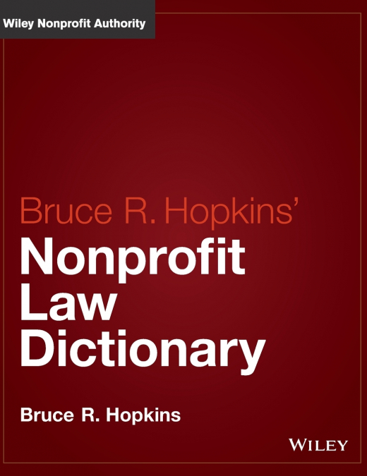 Bruce R. Hopkins’ NP Law Dicti