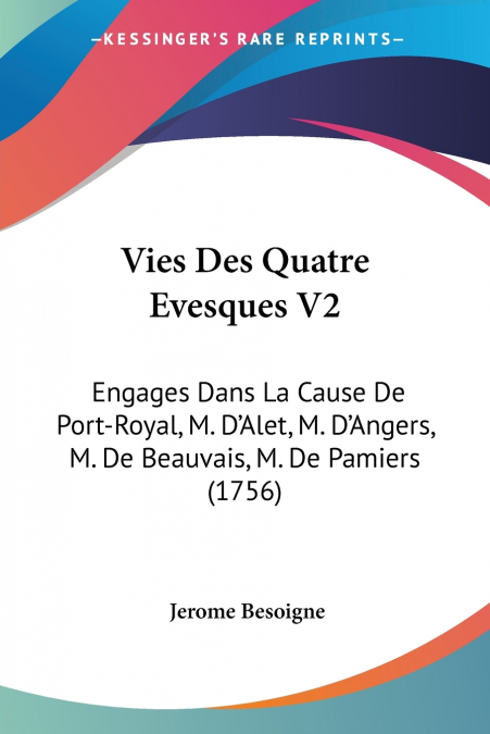 Vies Des Quatre Evesques V2