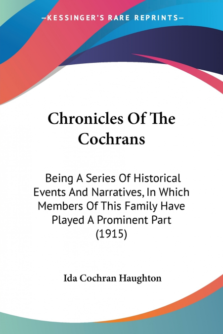Chronicles Of The Cochrans