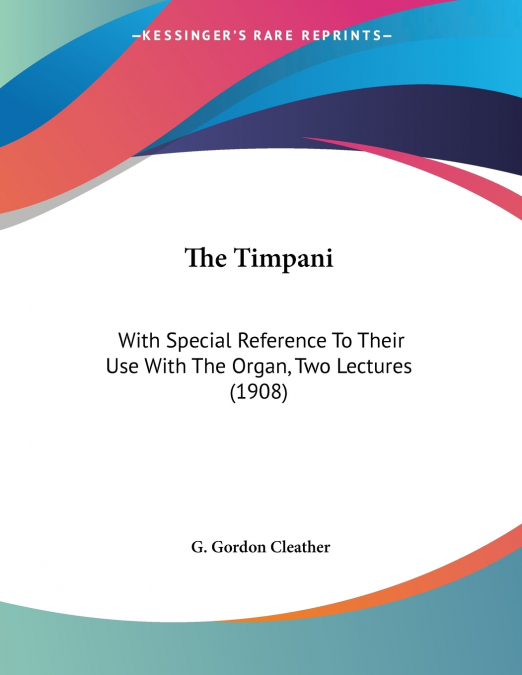 The Timpani