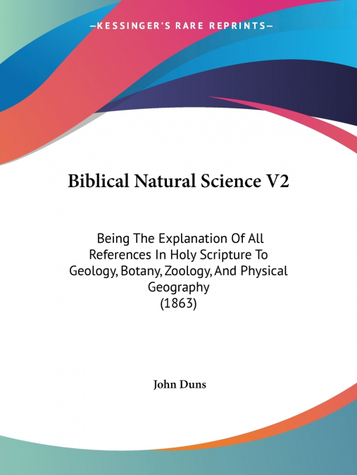 Biblical Natural Science V2