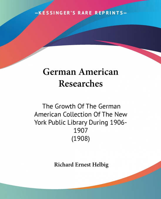 German American Researches