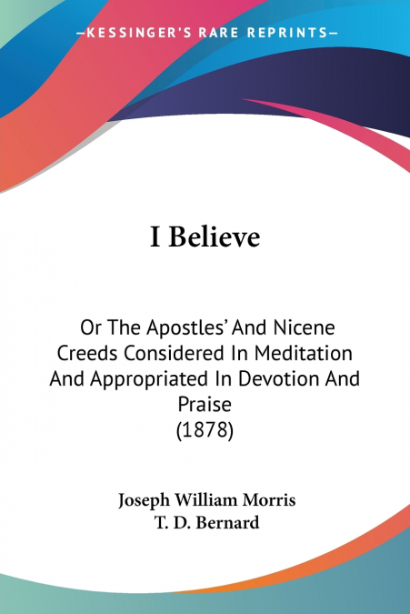 I Believe
