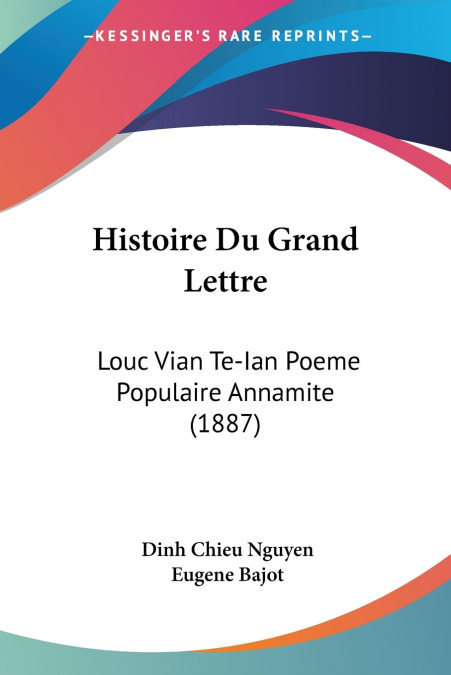 Histoire Du Grand Lettre