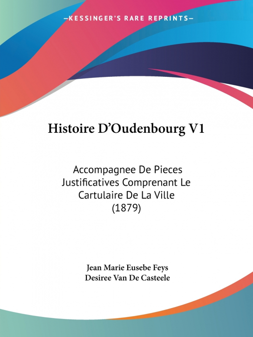 Histoire D’Oudenbourg V1