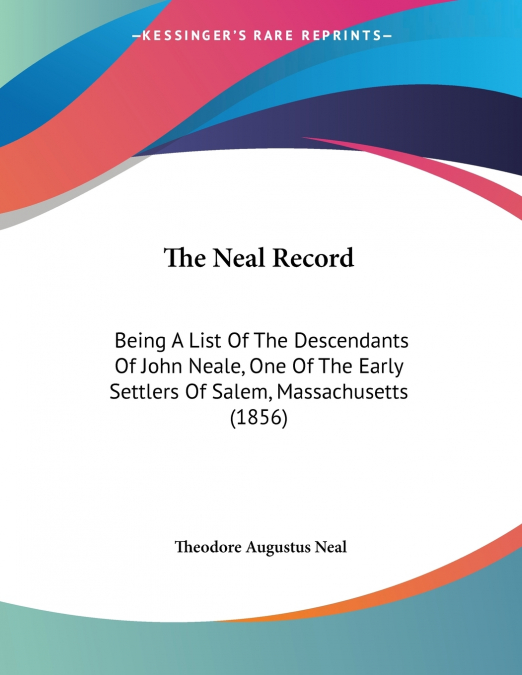 The Neal Record