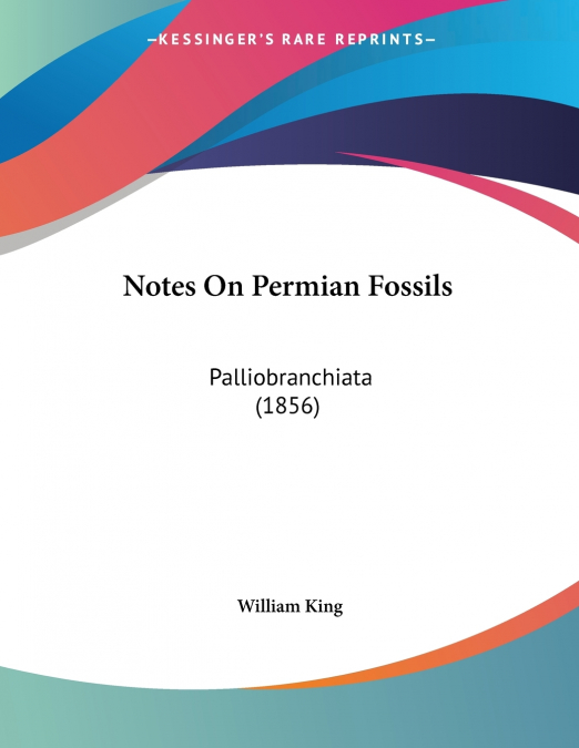 Notes On Permian Fossils