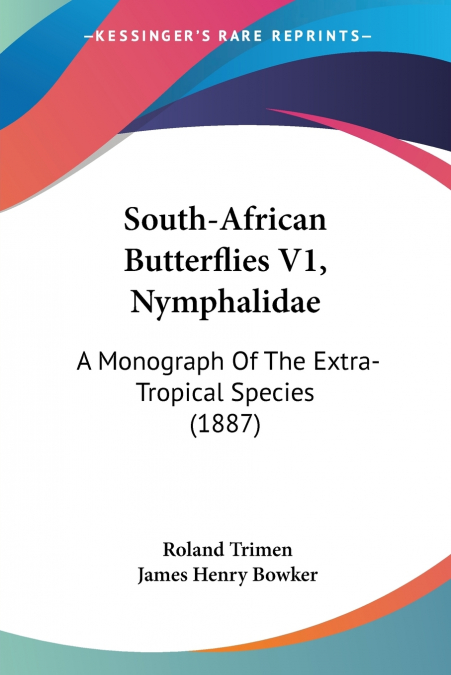 South-African Butterflies V1, Nymphalidae