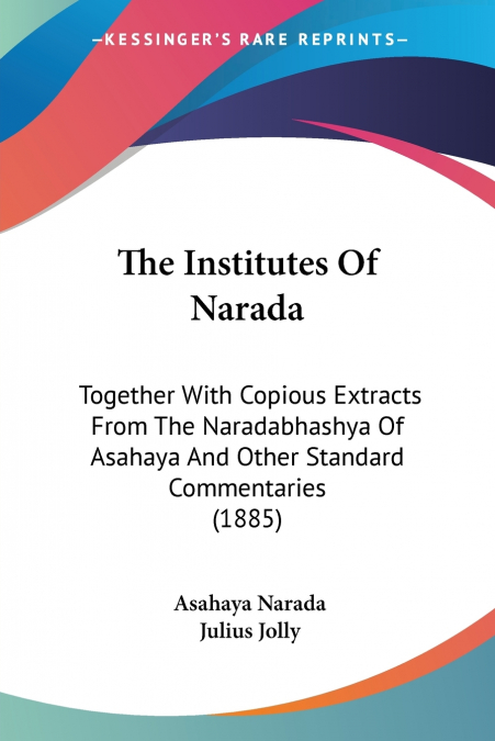 The Institutes Of Narada