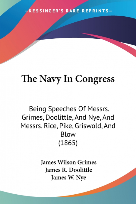 The Navy In Congress