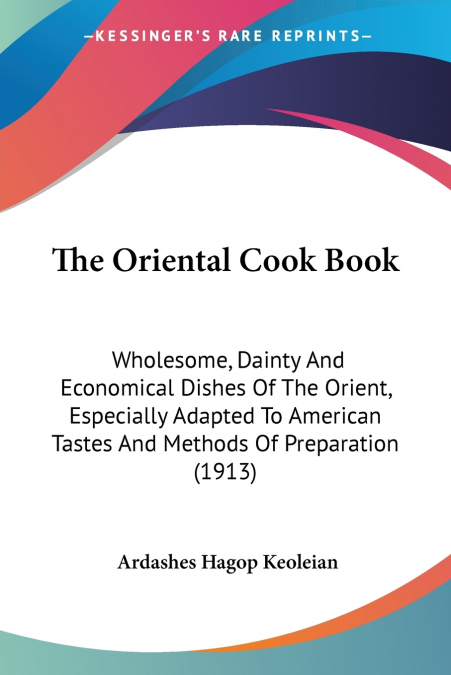 The Oriental Cook Book