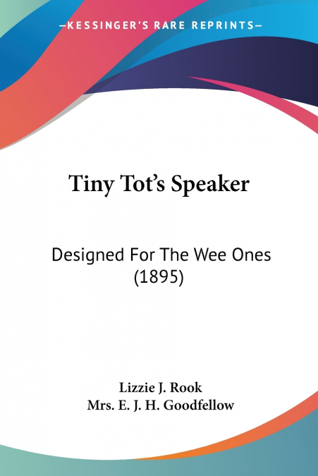 Tiny Tot’s Speaker
