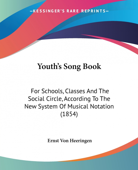 Youth’s Song Book