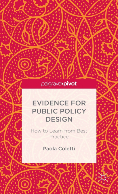 Evidence for Public Policy Design