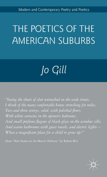 The Poetics of the American Suburbs