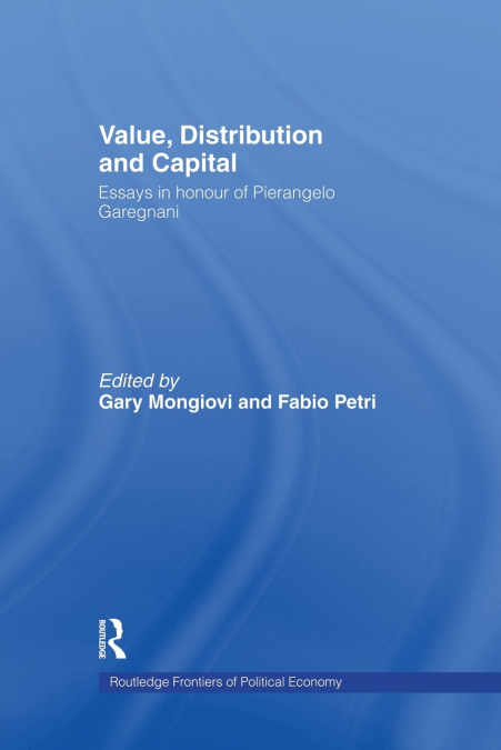 Value, Distribution and Capital