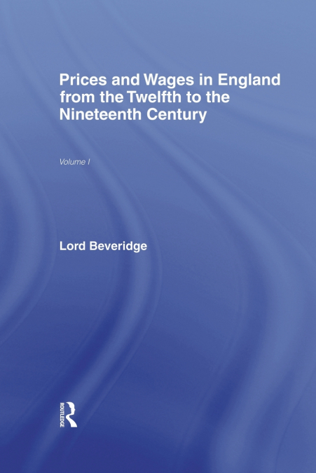 Prices and Wages in England