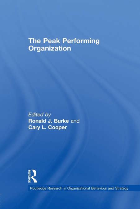 The Peak Performing Organization