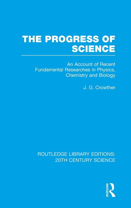 The Progress of Science